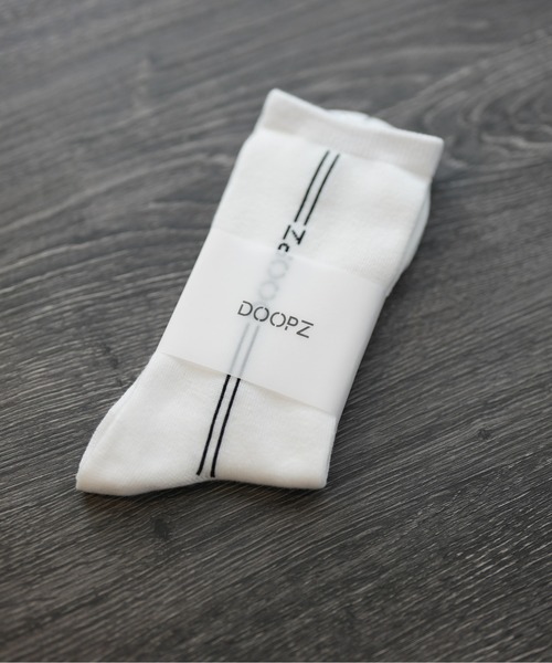 DOOPZ(ドープス)の「Logo line socks / ロゴラインソックス(ソックス/靴下・メンズ・ホワイト/ブラック・FREE)」の12枚目の写真