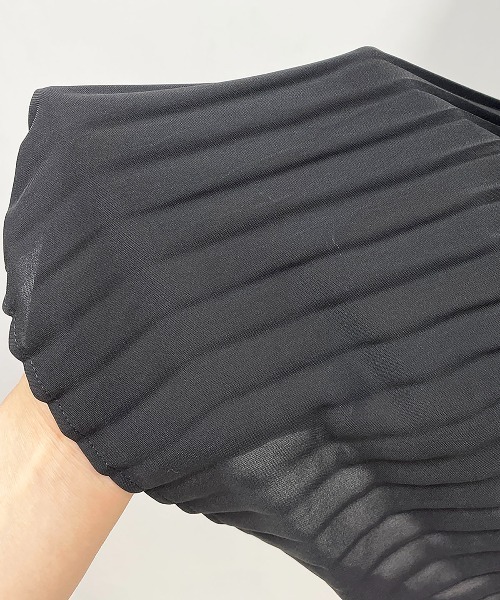 【セール】ケーブルニット切替プリーツプルオーバー（その他トップス）｜PICCIN（ピッチン）