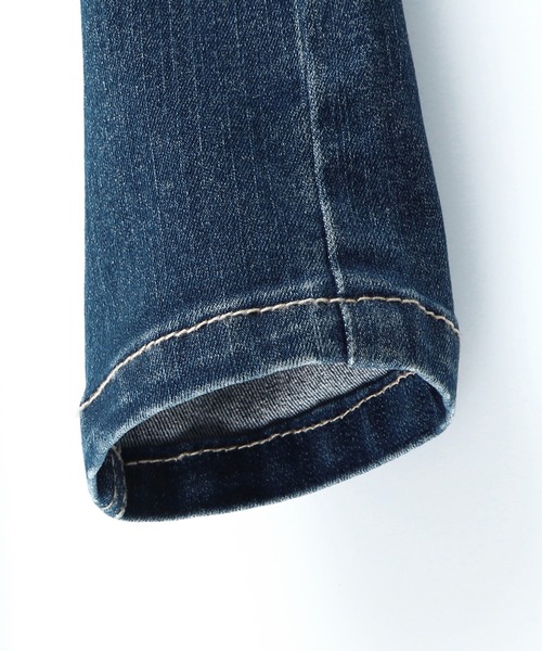 BRANSHES（ブランシェス）の「【プレミアムストレッチ】デニムパンツ ユニセックス スキニー（デニムパンツ・キッズ・ネイビー/ブルー・130cm/140cm/110cm/100cm/90cm/120cm/150cm）」の9枚目の写真