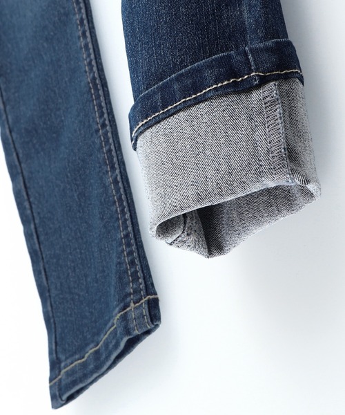 BRANSHES（ブランシェス）の「【プレミアムストレッチ】デニムパンツ ユニセックス スキニー（デニムパンツ・キッズ・ネイビー/ブルー・130cm/140cm/110cm/100cm/90cm/120cm/150cm）」の10枚目の写真