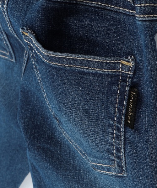 BRANSHES（ブランシェス）の「【プレミアムストレッチ】デニムパンツ ユニセックス スキニー（デニムパンツ・キッズ・ネイビー/ブルー・130cm/140cm/110cm/100cm/90cm/120cm/150cm）」の11枚目の写真