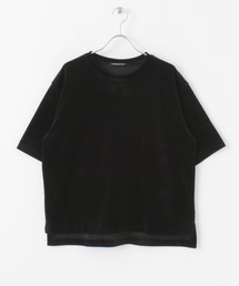 URBAN RESEARCH DOORS | mizuiro ind　velour T-shirts(Tシャツ/カットソー)