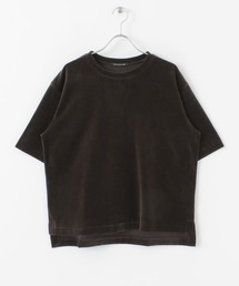 URBAN RESEARCH DOORS | mizuiro ind　velour T-shirts(Tシャツ/カットソー)