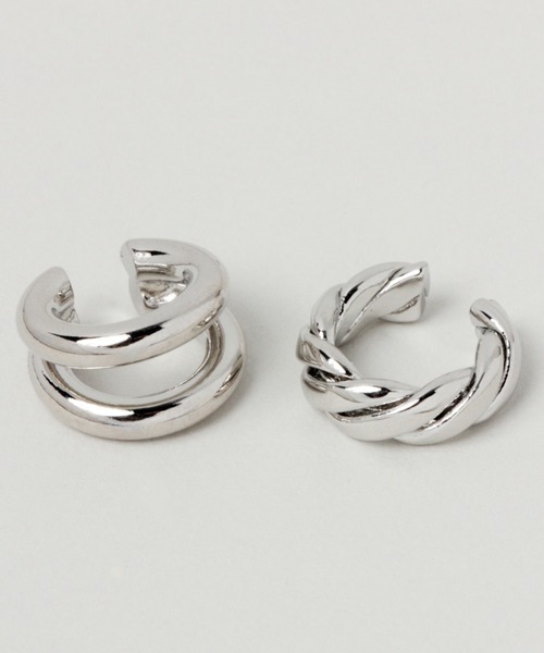 RAGEBLUE（レイジブルー）の「ハンドメイド/イヤーカフ/228833（イヤーカフ・メンズ・ホワイト/オフホワイト/その他1/その他4・FREE）」の5枚目の写真