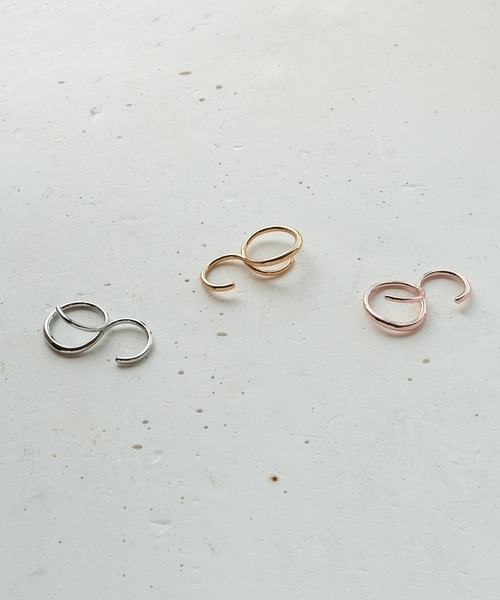 GOLDY（ゴールディ）の「フック ライン ダブル リング（リング・レディース・シルバー/ゴールド/その他1・FREE）」の7枚目の写真