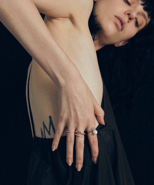 GOLDY（ゴールディ）の「フック ライン ダブル リング（リング・レディース・シルバー/ゴールド/その他1・FREE）」の12枚目の写真