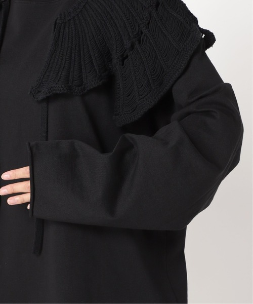 CITYSHOP（シティーショップ）の「CROCHET COLLAR L/Tシャツ（Tシャツ/カットソー・レディース・ホワイト/ブラック・FREE）」の20枚目の写真