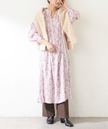 NE QUITTEZ PAS! | 【WEB限定】(ne Quittez pas)コットンボビープリントドレス(ワンピース)