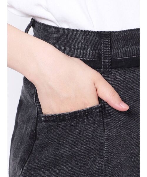 EMODA（エモダ）の「スイッチングデニムマキシスカート（デニムスカート・レディース・ブラック/ブルー・MEDIUM/SMALL）」の16枚目の写真