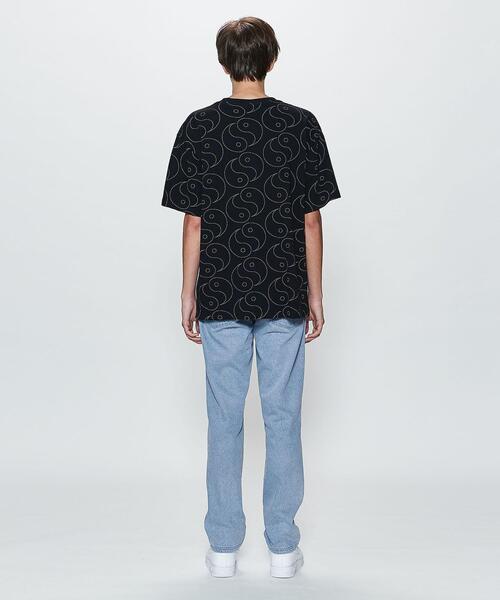 PLEASURES（プレジャー）の「＜PLEASURES＞ WALK ON ME DNM/パンツ（デニムパンツ・メンズ・ライトブルー・32inch/28inch/30inch）」の4枚目の写真