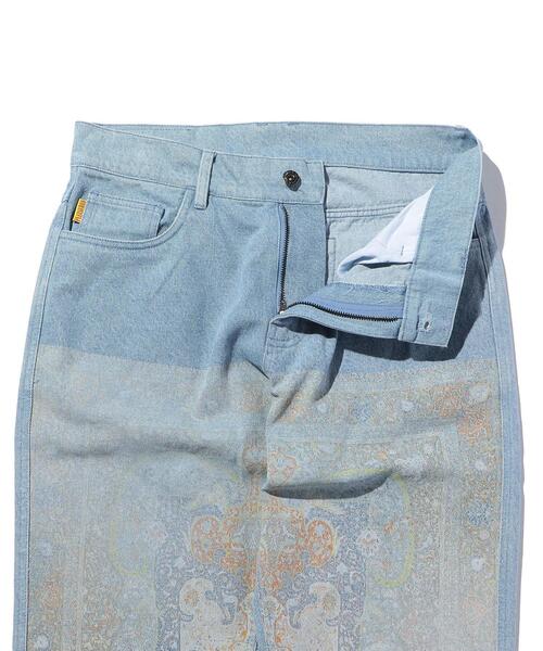 PLEASURES（プレジャー）の「＜PLEASURES＞ WALK ON ME DNM/パンツ（デニムパンツ・メンズ・ライトブルー・32inch/28inch/30inch）」の8枚目の写真