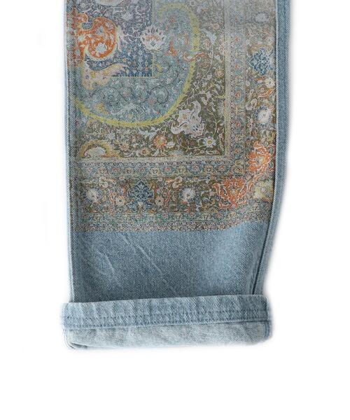 PLEASURES（プレジャー）の「＜PLEASURES＞ WALK ON ME DNM/パンツ（デニムパンツ・メンズ・ライトブルー・32inch/28inch/30inch）」の14枚目の写真