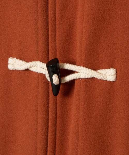 WEGO（ウィゴー）の「WEGO/ニットメルトンダッフルコート（ダッフルコート・メンズ・ベージュ/ダークオレンジ・MEDIUM/LARGE）」の20枚目の写真