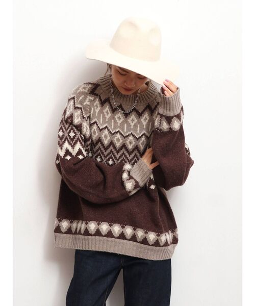 Ungrid（アングリッド）の「フェルトハット（ハット・レディース・アイボリー/モカ・FREE）」の12枚目の写真