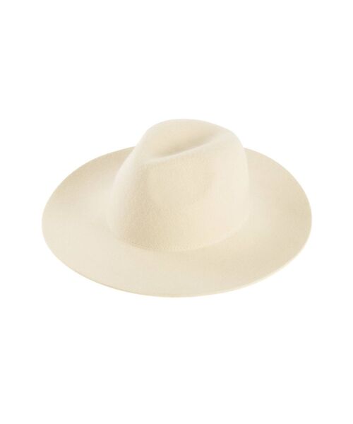 Ungrid（アングリッド）の「フェルトハット（ハット・レディース・アイボリー/モカ・FREE）」の14枚目の写真