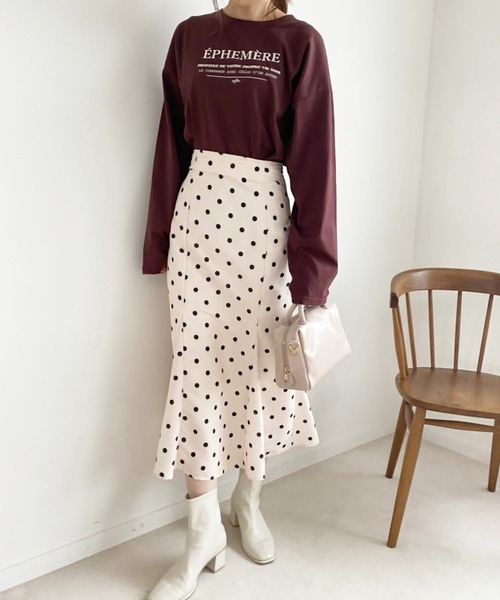 one after another NICE CLAUP（ワンアフターアナザーナイスクラップ）の「チューブハンドルスクエアミニバッグ（ショルダーバッグ・レディース・ダークブラウン/アイボリー/ピンク・FREE）」の7枚目の写真