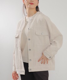 Honeys（ハニーズ）の「ノーカラージャケット（ノーカラージャケット）」