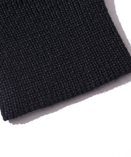 Vincent et Mireille（バンソンエミレイユ）の「Vincent et Mireille/バンソンエミレイユ 8GG AZE CREW NECK SWEATER ニット セーター ウール 畦編（ニット/セーター・メンズ・ホワイト/ブラック/カーキブラウン/スミクロ・40/42）」の15枚目の写真