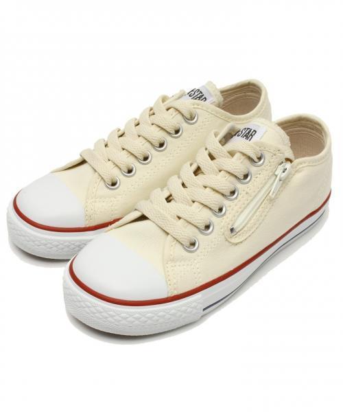 CONVERSE（コンバース）の「【KIDS雑貨】コンバース チャイルドオールスターRZ OX シューズ（スニーカー・キッズ・ホワイト系/ブラック系/レッド系・19/20/18）」の2枚目の写真