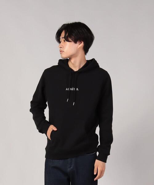 agnes b.（アニエスベー）の「K339 SWEAT スウェットフーディー（パーカー・メンズ・ブラック・1/2/3/0）」の2枚目の写真
