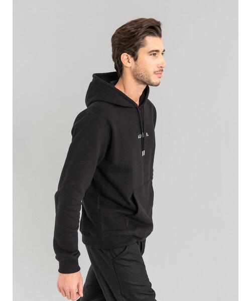 agnes b.（アニエスベー）の「K339 SWEAT スウェットフーディー（パーカー・メンズ・ブラック・1/2/3/0）」の8枚目の写真