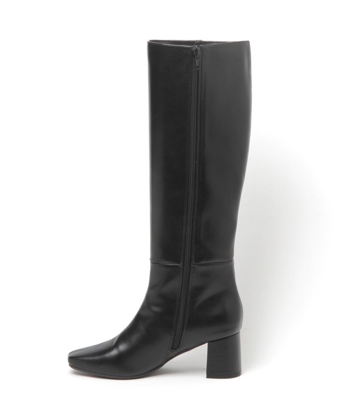 LAKOLE(ラコレ)の「フェイクレザーロングブーツ / 238692(ブーツ・レディース・ブラック/サンドベージュ・LARGE/MEDIUM)」の20枚目の写真