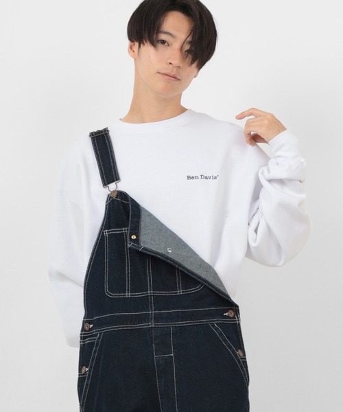 BEN DAVIS(ベンデイビス)の「【BEN DAVIS/ベンデイビス】ヘビーウエイト ワンポイント ブランドロゴスウェット/トレーナー(スウェット・メンズ・ホワイト/ブラック/オリーブ/グリーン/オートミール/ダークオレンジ・M/L/XL)」の7枚目の写真