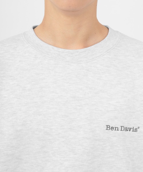 BEN DAVIS(ベンデイビス)の「【BEN DAVIS/ベンデイビス】ヘビーウエイト ワンポイント ブランドロゴスウェット/トレーナー(スウェット・メンズ・ホワイト/ブラック/オリーブ/グリーン/オートミール/ダークオレンジ・M/L/XL)」の15枚目の写真