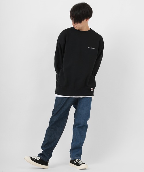 BEN DAVIS(ベンデイビス)の「【BEN DAVIS/ベンデイビス】ヘビーウエイト ワンポイント ブランドロゴスウェット/トレーナー(スウェット・メンズ・ホワイト/ブラック/オリーブ/グリーン/オートミール/ダークオレンジ・M/L/XL)」の20枚目の写真