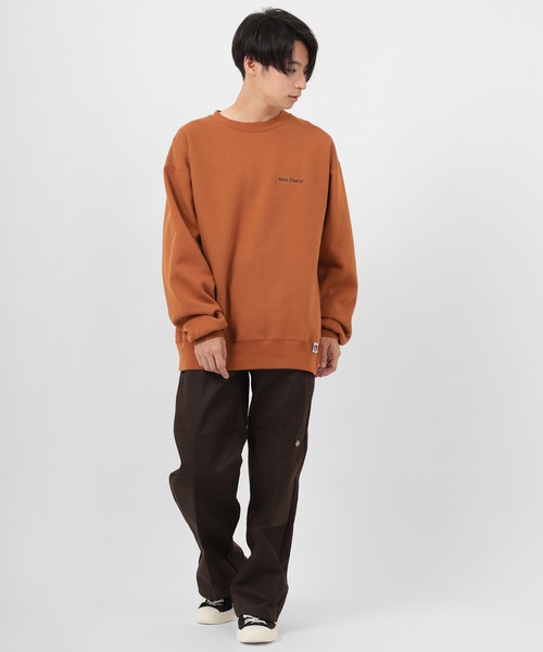 BEN DAVIS(ベンデイビス)の「【BEN DAVIS/ベンデイビス】ヘビーウエイト ワンポイント ブランドロゴスウェット/トレーナー(スウェット・メンズ・ホワイト/ブラック/オリーブ/グリーン/オートミール/ダークオレンジ・M/L/XL)」の16枚目の写真