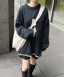 インターシャロゴニット(ユニセックス)