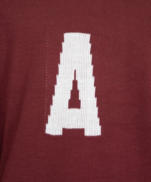 PairPair（ペアペア）の「インターシャロゴニット(ユニセックス)（ニット/セーター・レディース・ネイビー/グリーン/ボルドー/マスタード・MEDIUM/LARGE）」の20枚目の写真