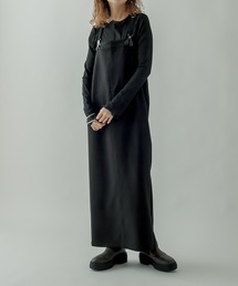 mystic（ミスティック）の「サスペンダージャンパースカート（つなぎ/オールインワン・レディース）」