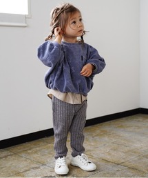 quoti use fith（クゥオティ　ユース　フィス）の「フワツブリブ イージーロングパンツ（その他パンツ・キッズ）」