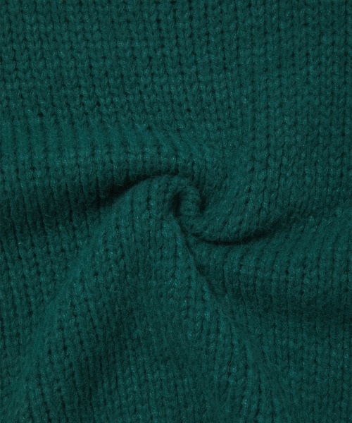 fifth calin（フィフスカラン）の「ぽわん袖ローゲージニット（ニット/セーター・レディース・ピンク/グリーン・MEDIUM）」の9枚目の写真