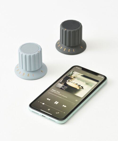 BRUNO（ブルーノ）の「ボリュームノブスピーカー（生活家電・レディース・ダークグレー/ブルーグレー/グレイッシュベージュ・ﾌﾘ-）」の7枚目の写真