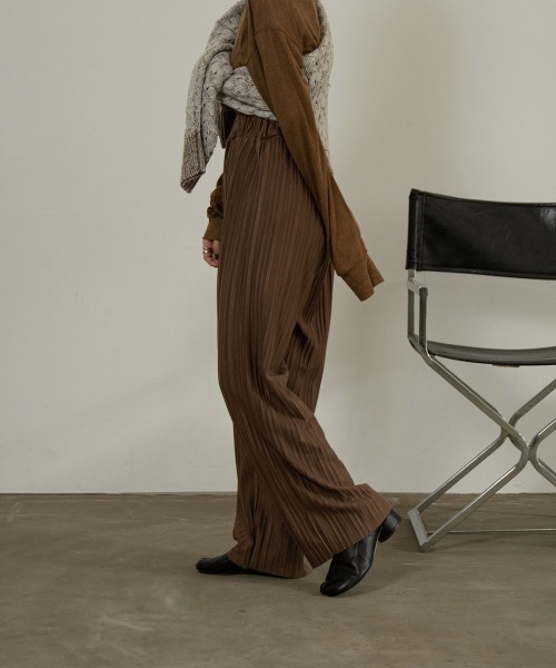 lawgy（ラウジー）の「easy spring knit pants（その他パンツ