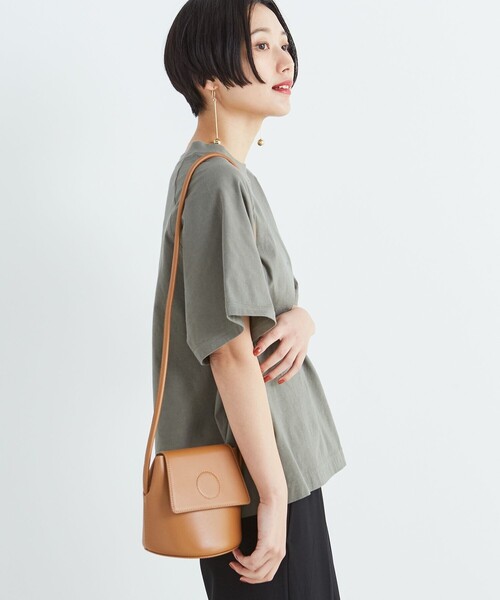 MODERN WEAVING モダン ウィービング　バケットバッグ　タン Aresense（アーセンス）の「MODERN WEAVING/モダン ウィービング