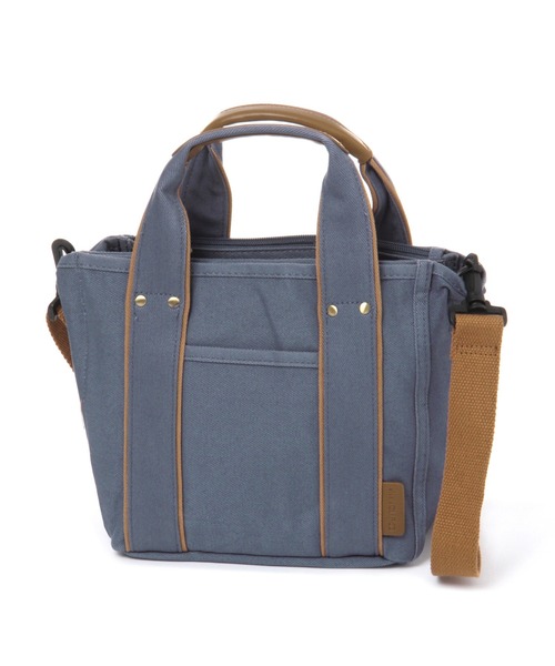 studio CLIP（スタディオクリップ）の「荷物スッキリ2WAYトートバッグ（トートバッグ・レディース・アイボリー/ブラウン/ブルー・FREE）」の3枚目の写真