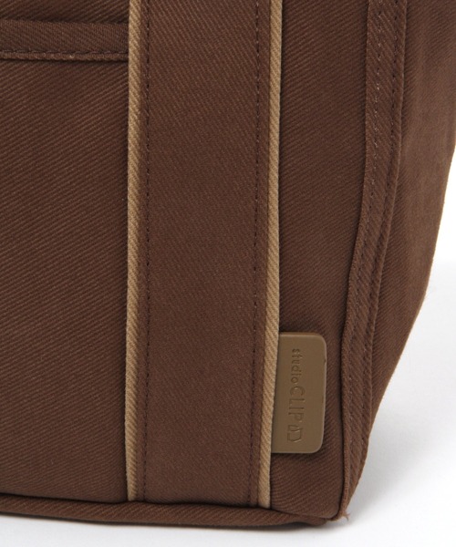 studio CLIP（スタディオクリップ）の「荷物スッキリ2WAYトートバッグ（トートバッグ・レディース・アイボリー/ブラウン/ブルー・FREE）」の12枚目の写真