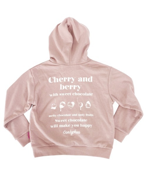 Candychuu(キャンディチュウ)の「BIGリボントレーナー(Tシャツ/カットソー・キッズ・オフホワイト/ピンク・SS/S/M/XXS)」の5枚目の写真