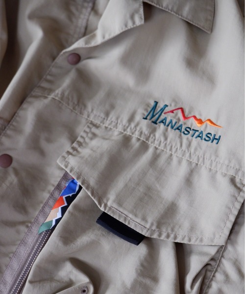 MANASTASH(マナスタッシュ)の「MANASTASH/マナスタッシュ RIVER SHIRT 22 リバーシャツ22 7125011(シャツ/ブラウス・メンズ・ブラック/カーキ/パープル/その他/グレー・X-LARGE/LARGE/MEDIUM)」の9枚目の写真