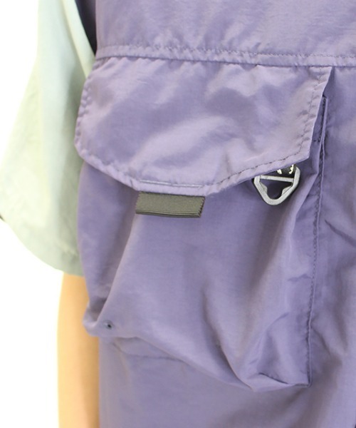 MANASTASH(マナスタッシュ)の「MANASTASH/マナスタッシュ RIVER SHIRT 22 リバーシャツ22 7125011(シャツ/ブラウス・メンズ・ブラック/カーキ/パープル/その他/グレー・X-LARGE/LARGE/MEDIUM)」の12枚目の写真