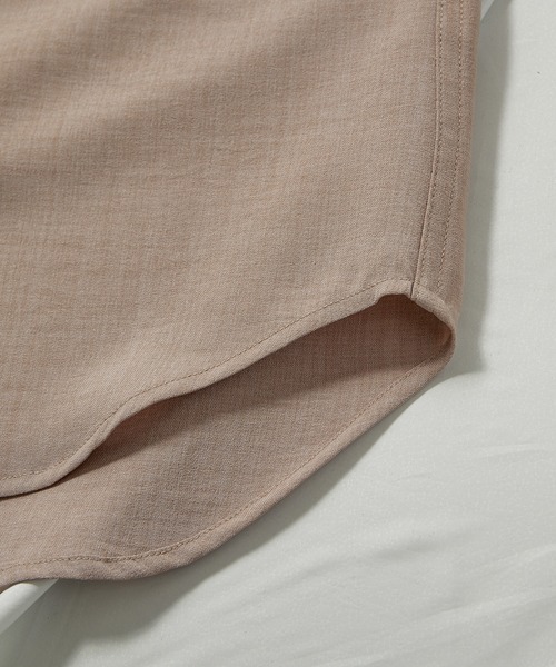 UNION STATION（ユニオンステーション）の「【セットアップ対応】【AIR LIGHT -Flux version-】レギュラーカラーシャツ（シャツ/ブラウス・メンズ・ベージュ/ライトブルー/グレイッシュベージュ・L/LL/M）」の16枚目の写真