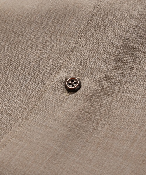 UNION STATION（ユニオンステーション）の「【セットアップ対応】【AIR LIGHT -Flux version-】レギュラーカラーシャツ（シャツ/ブラウス・メンズ・ベージュ/ライトブルー/グレイッシュベージュ・L/LL/M）」の13枚目の写真