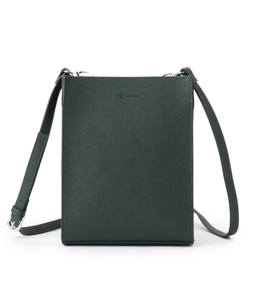 tk.TAKEO KIKUCHI（ティーケータケオキクチ）の「◆スクエアボックスショルダーバッグ（ショルダーバッグ・メンズ・ブラック/ブラック系/ブラック系8/ダークグリーン系/ベージュ/ベージュ系3/ブラック系3・00）」の8枚目の写真