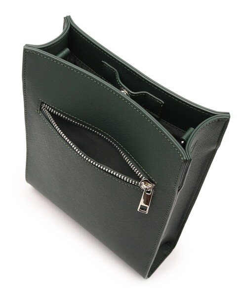 tk.TAKEO KIKUCHI（ティーケータケオキクチ）の「◆スクエアボックスショルダーバッグ（ショルダーバッグ・メンズ・ブラック/ブラック系/ブラック系8/ダークグリーン系/ベージュ/ベージュ系3/ブラック系3・00）」の11枚目の写真