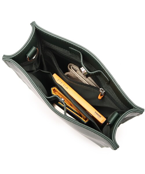 tk.TAKEO KIKUCHI（ティーケータケオキクチ）の「◆スクエアボックスショルダーバッグ（ショルダーバッグ・メンズ・ブラック/ブラック系/ブラック系8/ダークグリーン系/ベージュ/ベージュ系3/ブラック系3・00）」の13枚目の写真