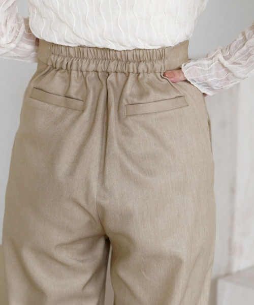 Bab(バブ)の「【セットアップ対応】ボタンフライストレートパンツ(その他パンツ・レディース・ライトグリーン/ブラウン/ベージュ・M)」の11枚目の写真