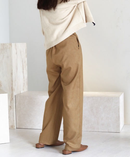 Bab(バブ)の「【セットアップ対応】ボタンフライストレートパンツ(その他パンツ・レディース・ライトグリーン/ブラウン/ベージュ・M)」の22枚目の写真
